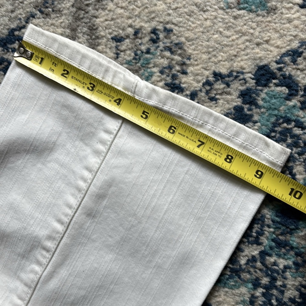 Liz Claiborne stretch white jean pants - Picture 4 of 8